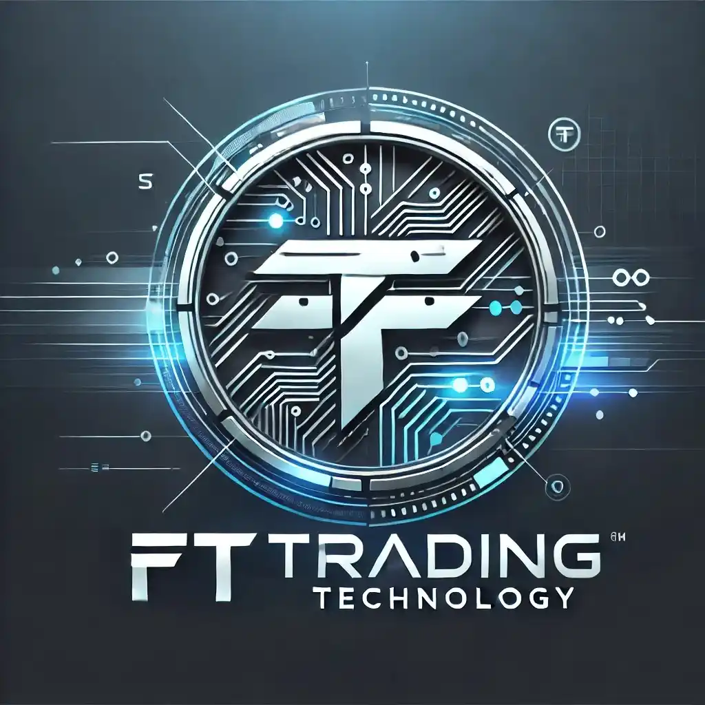 Logo featuring geometric shapes in gray and blue, with 'TRADING TECHNOLOGY' below.